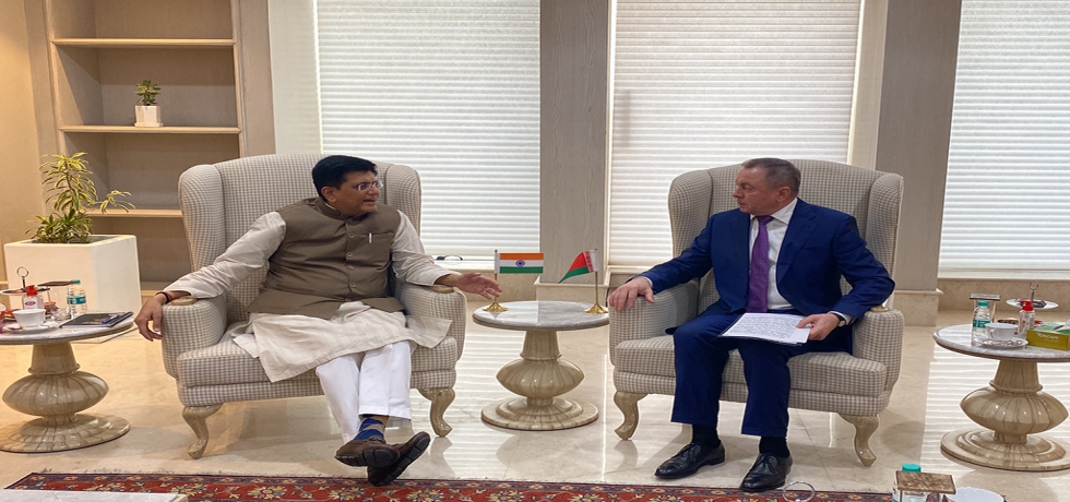 Foreign Minister of Republic of Belarus H.E. Vladimir Makei visited India on 9-10 November, 2022